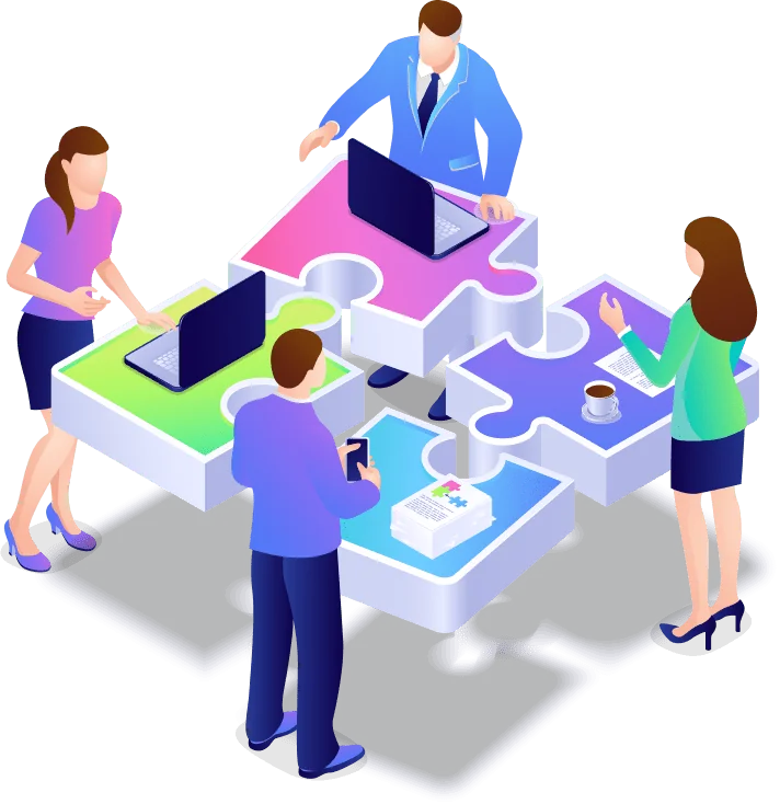 E-Commerce Growth Illustration - OffQuick